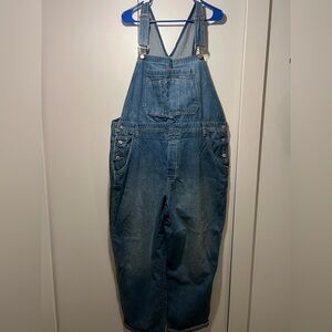 GAP Women’s Classic Blue Denim Overalls